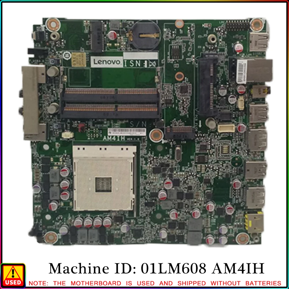 

100% Tested ThinkCentre M715q AM4IH Motherboard 0XK302 01LM608 AM4IH