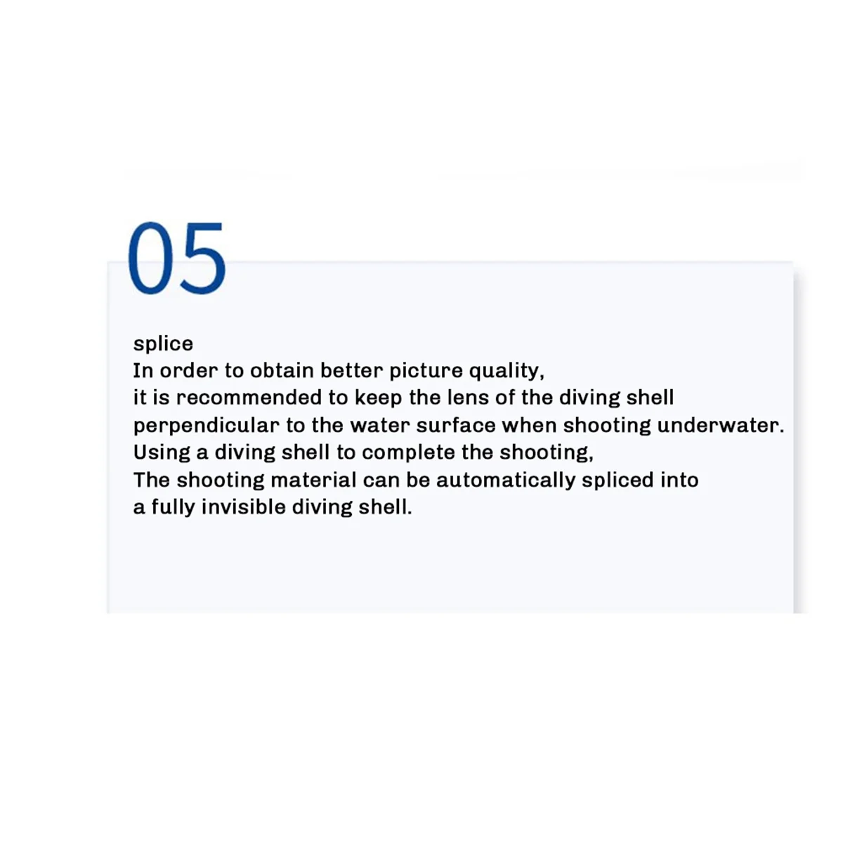 Insta360X4 용 새로운 액션 카메라 방수 케이스 전체 스텔스 다이빙 케이스 360도 50m 방수 케이스 보호 케이스