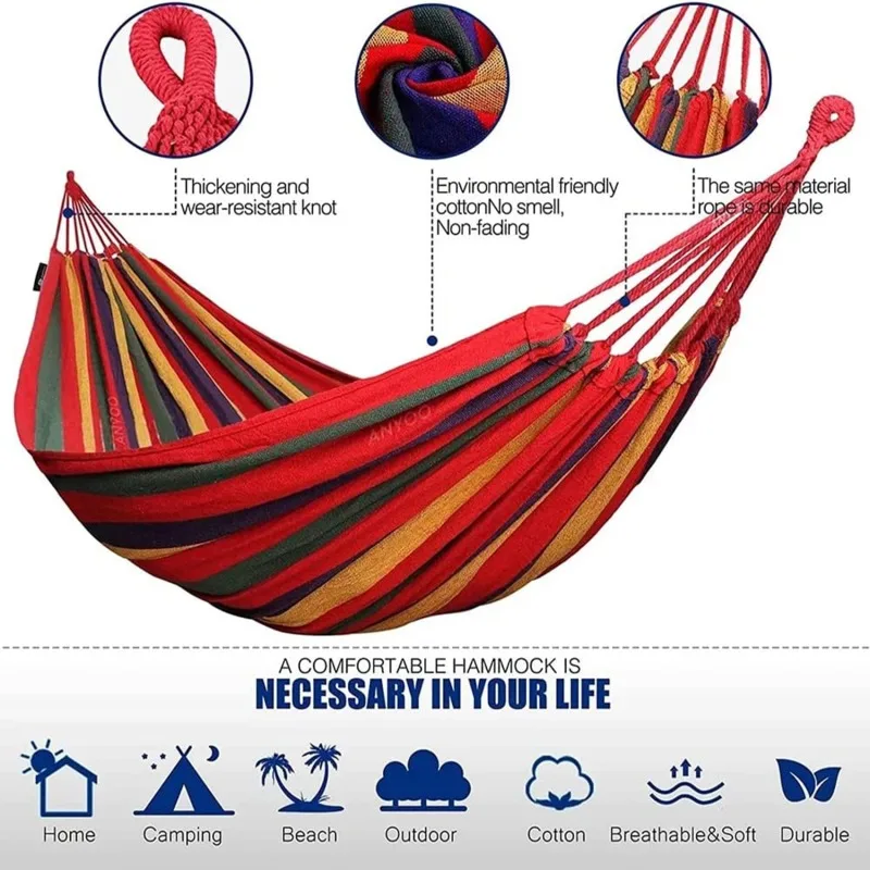 Hammock Leisure Single Travel Swing Chair 4