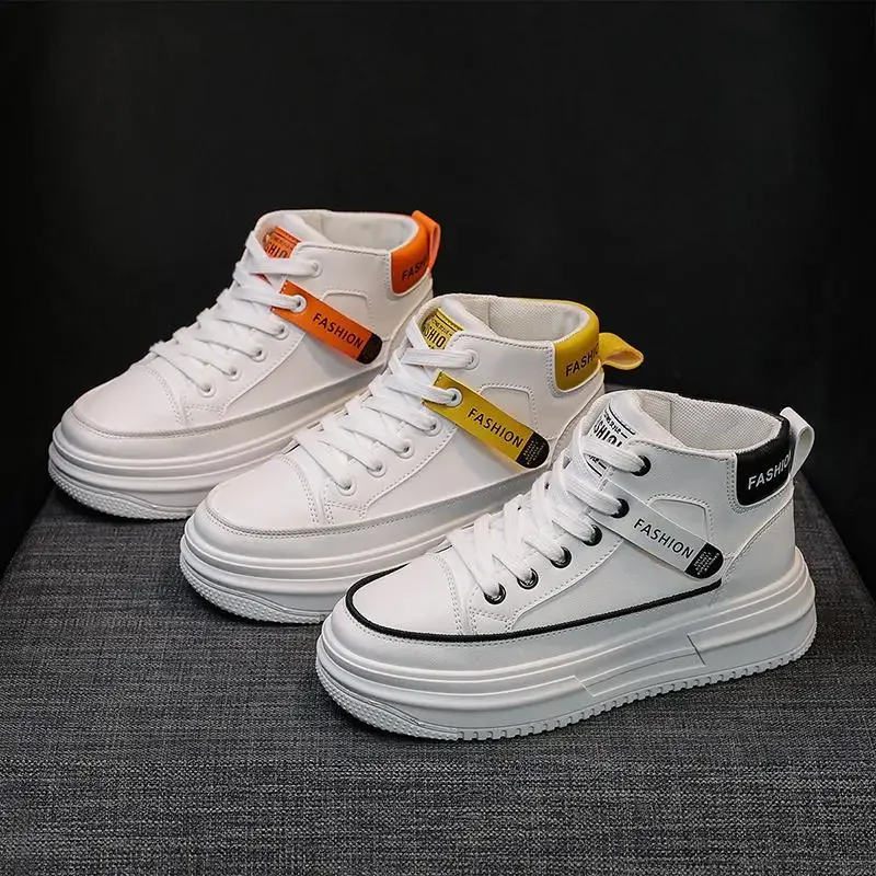 

Shoes Women's Autumn and Winter ins Tide Hundred with Medium Gang Board Shoes Women's Small White Sports Women's Shoes