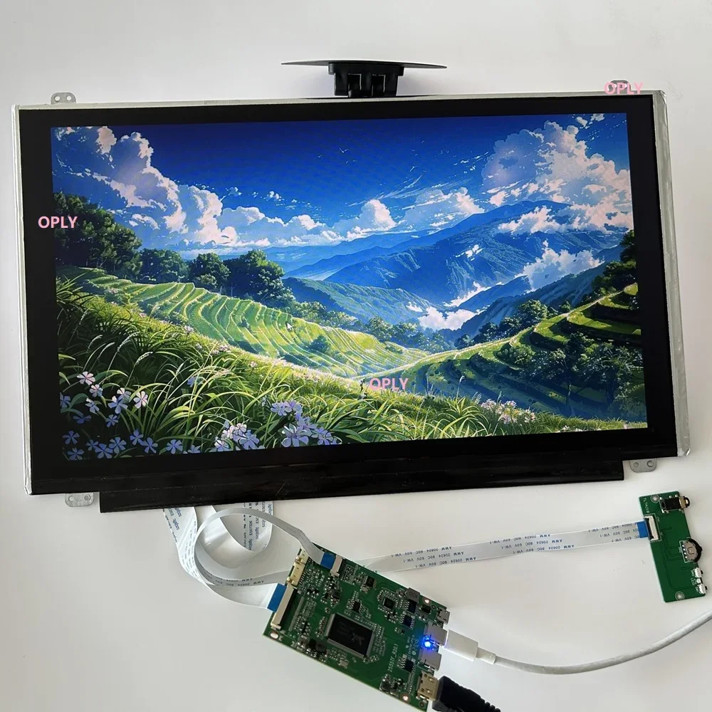 컨트롤러 보드 2 유형 C 미니 HDMI 호환 B156HTN03.8 B156HTN03.6 B156HTN03 15.6 1920×1080 EDP LED 패널 화면 DIY