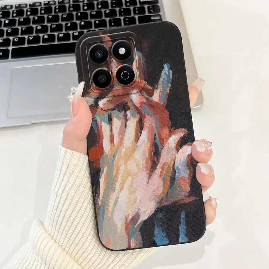 Shockproof Fashion Bowknot Marble Soft Liquid Silicone Case