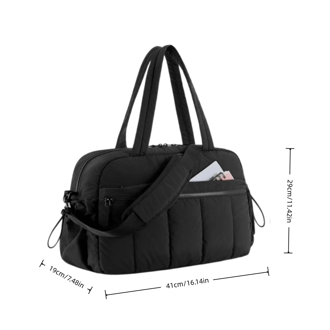 Versatile Waterproof Travel and Gym Toiletry Bag with Dry-Wet Separation and Large Storage Capacity