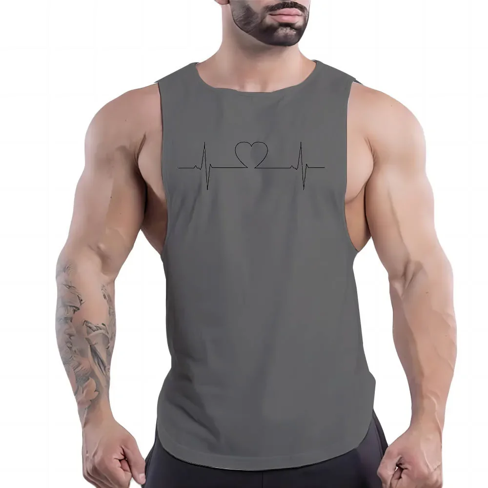 thumbnail image 1 of Camiseta sin mangas transpirable de secado rápido para hombre, ropa de moda para ocio, verano, Y2k, FNAF, gimnasio, exterior, baloncesto, estampado, deporte, camiseta sin mangas, 1 of 5