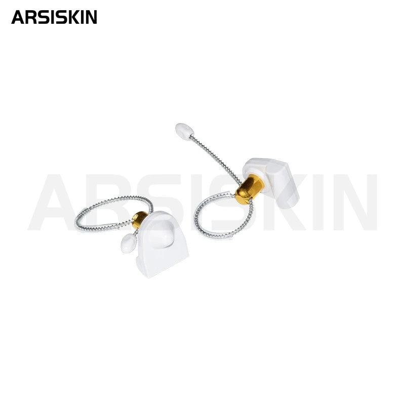 50pcs AM 58KHz 와인병 보안 태그(17CM 강철 와이어 포함) 슈퍼마켓 주류병용 도난 방지 하드 태그