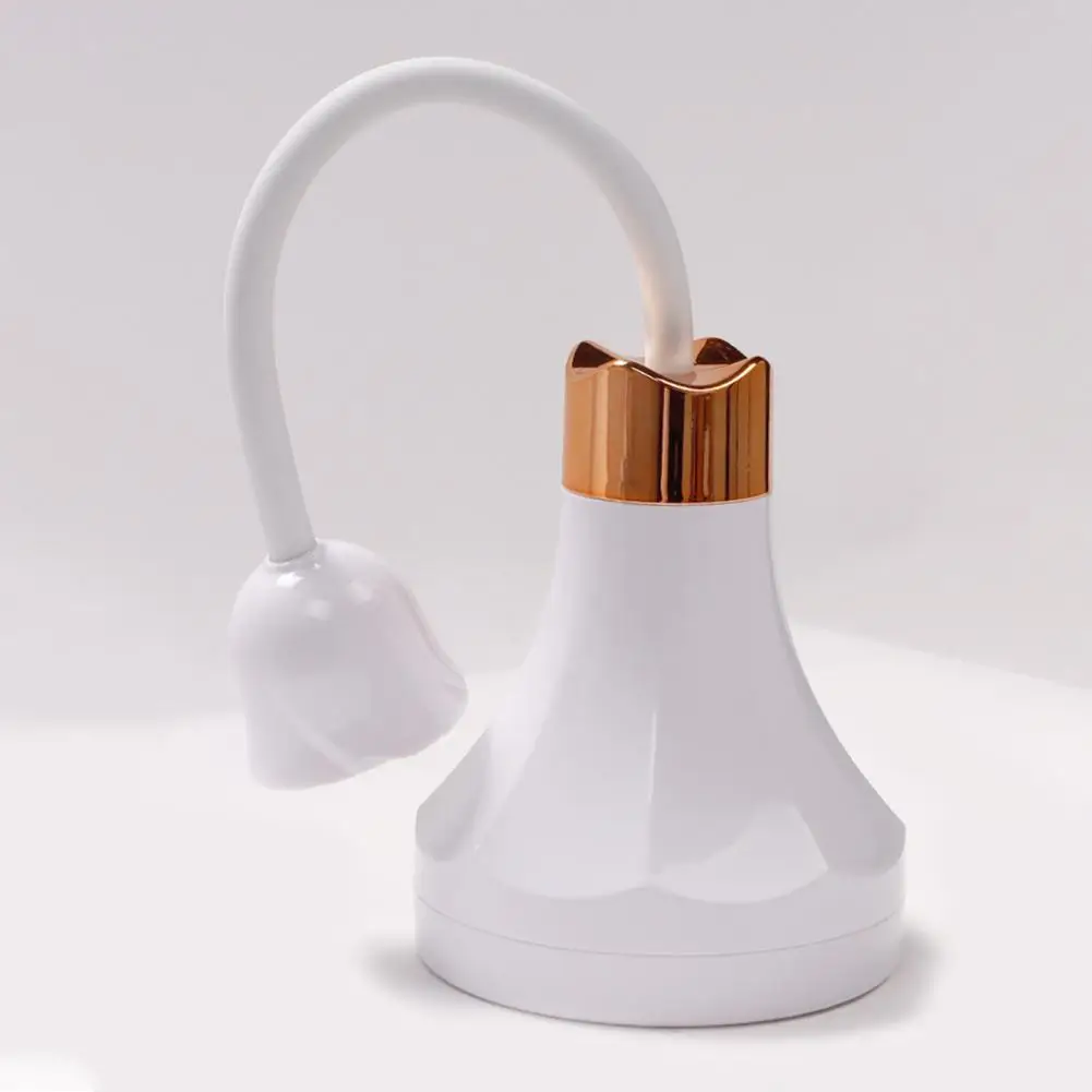 

Excellent Dual Light Source Lightweight Battery Powered LED Nail Lamp Gel Polish Dryer Compact Nail LED Lamp for Nail Salon