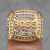Bagues de luxe en acier inoxydable pour hommes et femmes, pierres précieuses brillantes, Punk, à la mode, bijoux créatifs, cadeau, vente en gros, livraison directe