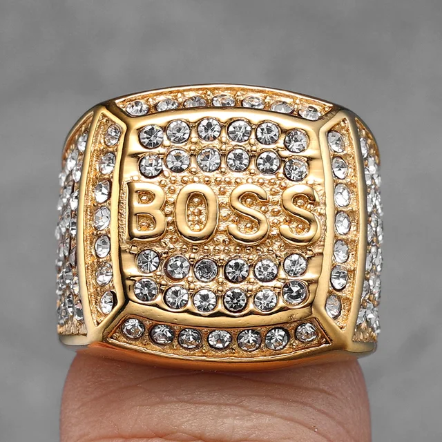Bagues de luxe en acier inoxydable pour hommes et femmes, pierres précieuses brillantes, Punk, à la mode, bijoux créatifs, cadeau, vente en gros, livraison directe