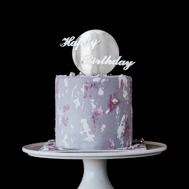 Support rond en acrylique pour gâteau, 10/15/20/25cm, disques polymères  transparents pour muffins, mariage, fête d'anniversaire, décor de dessert,  outil de cuisson bricolage - AliExpress