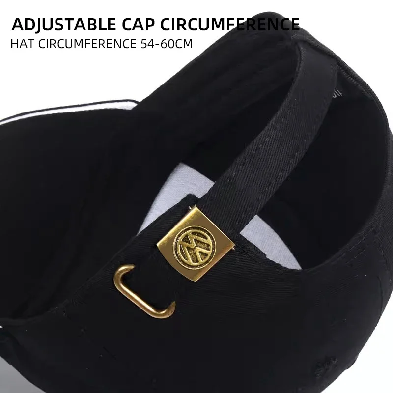 Car Duck Tongue Cap Adjustable Casual 3D Hat For Volkswagen VW GOLF Polo Tiguan PASSAT car cap