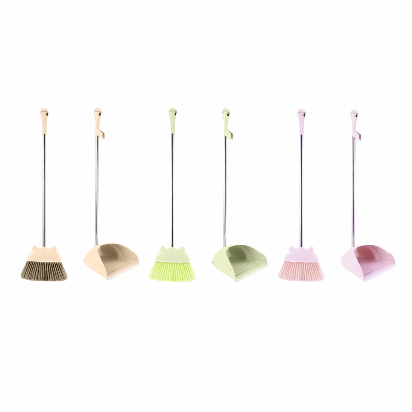 Kids Dustpan Set Cleaning Sweeping Play Set Toddlers Cleaning Toy for Ages 3