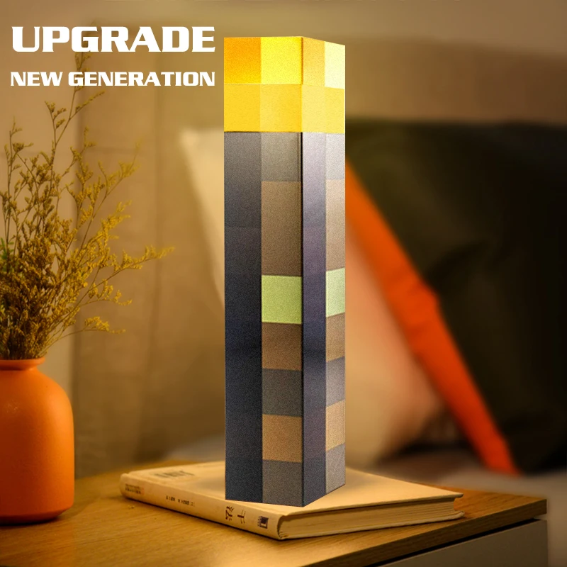 Hot Sell Mine Craft Game Peripherals Torch Miner's Lamp Children's Model  Toy Touch Night Light - Buy Hot Sell Mine Craft Game Peripherals Torch  Miner's Lamp Children's Model Toy Touch Night Light