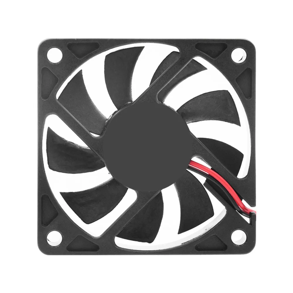 Desktop PC Case DC 12V 0.16A 60 x 60 x 12mm 2 Pin Cooler Cooling Fan Computer PC Cooler Exhaust Blower Black cooling fan,gaming cooling fan,industrial cooling fan