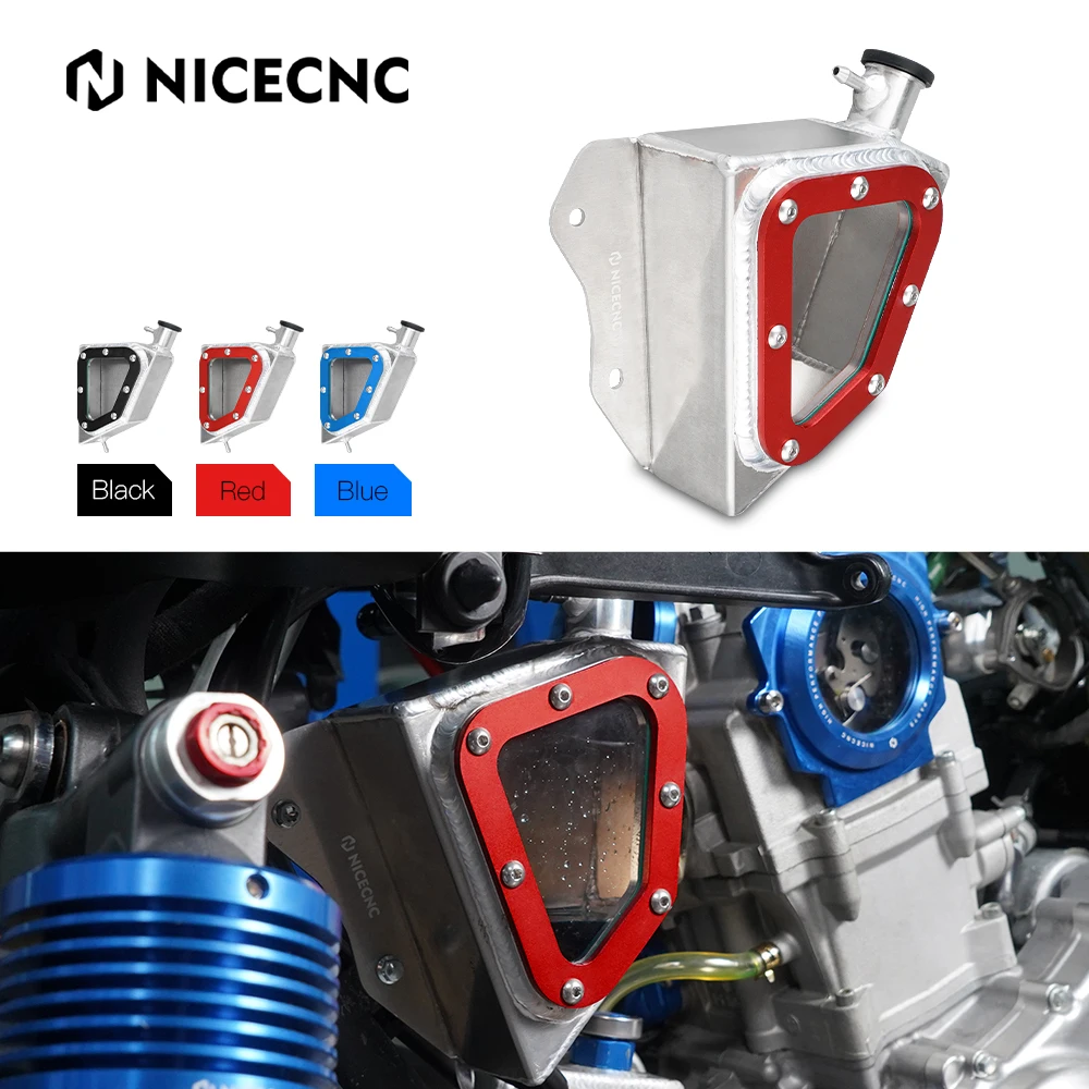 NICECNCATVOverflowCoolantRadiatorTankReservoirAluminumAlloy