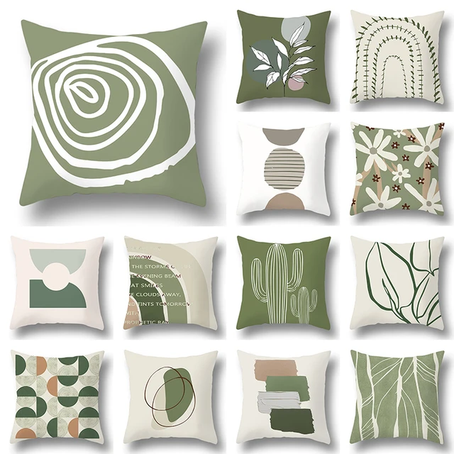 Lil Pop | Succulent Pillows | Decorative Throw Pillows | Olive Green– Green  Philosophy Co.