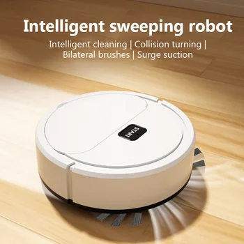 Fully Automatic Sweeping Robot Sweep Vacuum Cleaner Mopping Floor Mini Cleaner Home Cleaning Machine Smart 3in1 Electric Sweeper 1