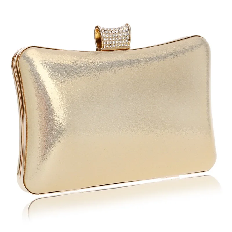 Rhinestone Small Clutch Shoulder Chain Ball Design Party Handbag