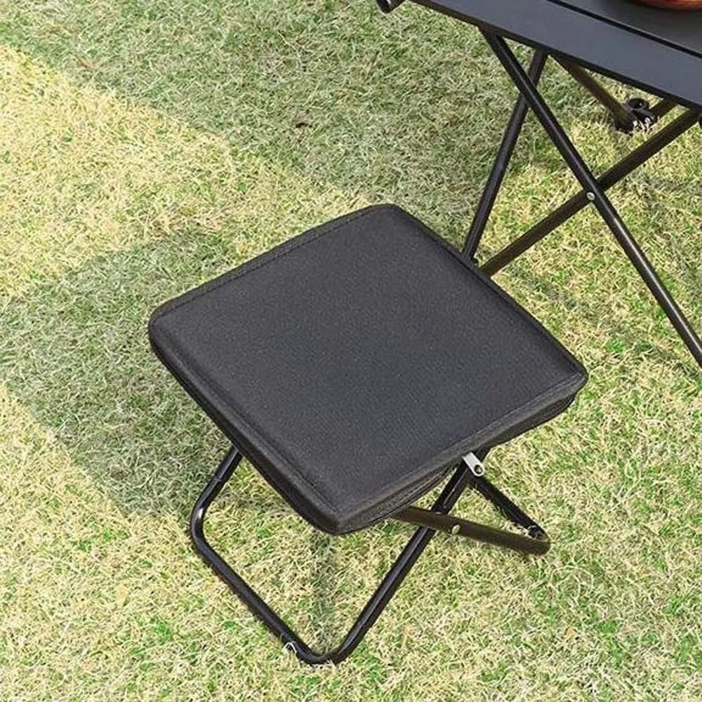 Ultra-light Folding Stool Oxford Cloth Wear-resistant Camp Chair Anti-splash Water Strong Load-bearing Outdoor Picnic Bench
