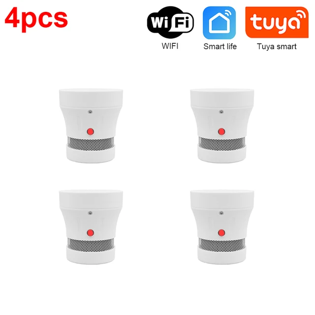 4x WiFi Fire Alarms