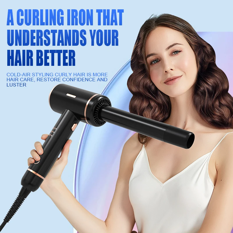 LESCOLTON Automatic Cold Air 2-in-1 Hair Curler for All Ages, hair curler, hair iron, hair tools