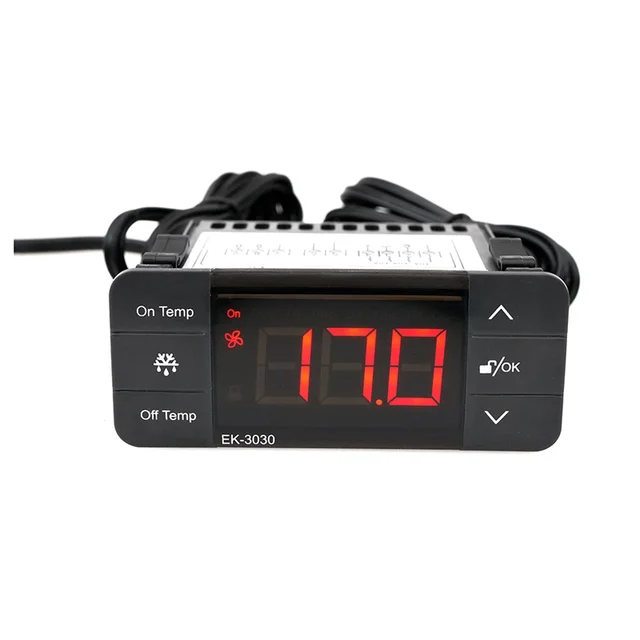 Régulateur de température numérique A25F-EK-3030 220V ThermoandreSensor indispensable de dégivrage thermoandrefor congélateur de stockage à froid 1