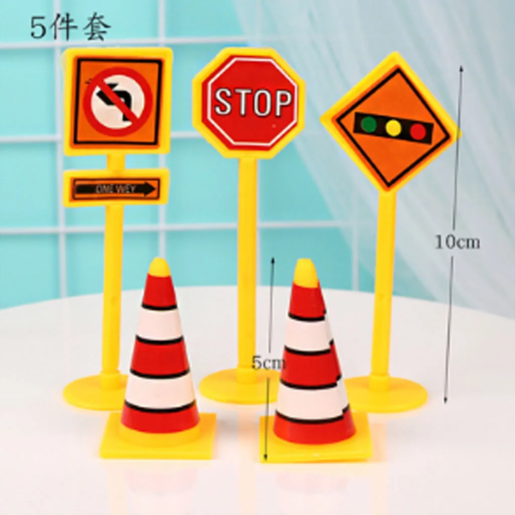 Engineering Construction Tower Crane Cake Decoration Truck Excavator Birthday Party Cake Topper