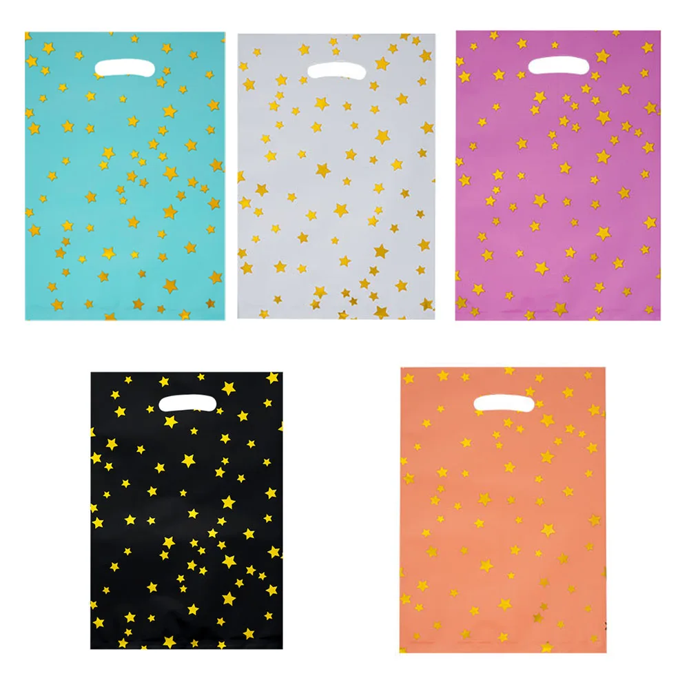 10/30 Stück Bunte Geschenktüten Party Geburtstag Süßigkeitentüten Snack-Geschenkverpackungstüten Party Hochzeit Verpackung Einkaufstasche – Detail 2