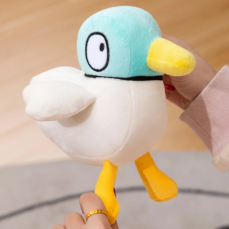 Neue Sarah und Ente Plüschtiere Niedliche Glücksende-Puppe Zimmerdekoration Gefülltes Plüschkissen Geburtstags- und Weihnachtsgeschenke – Detail 14