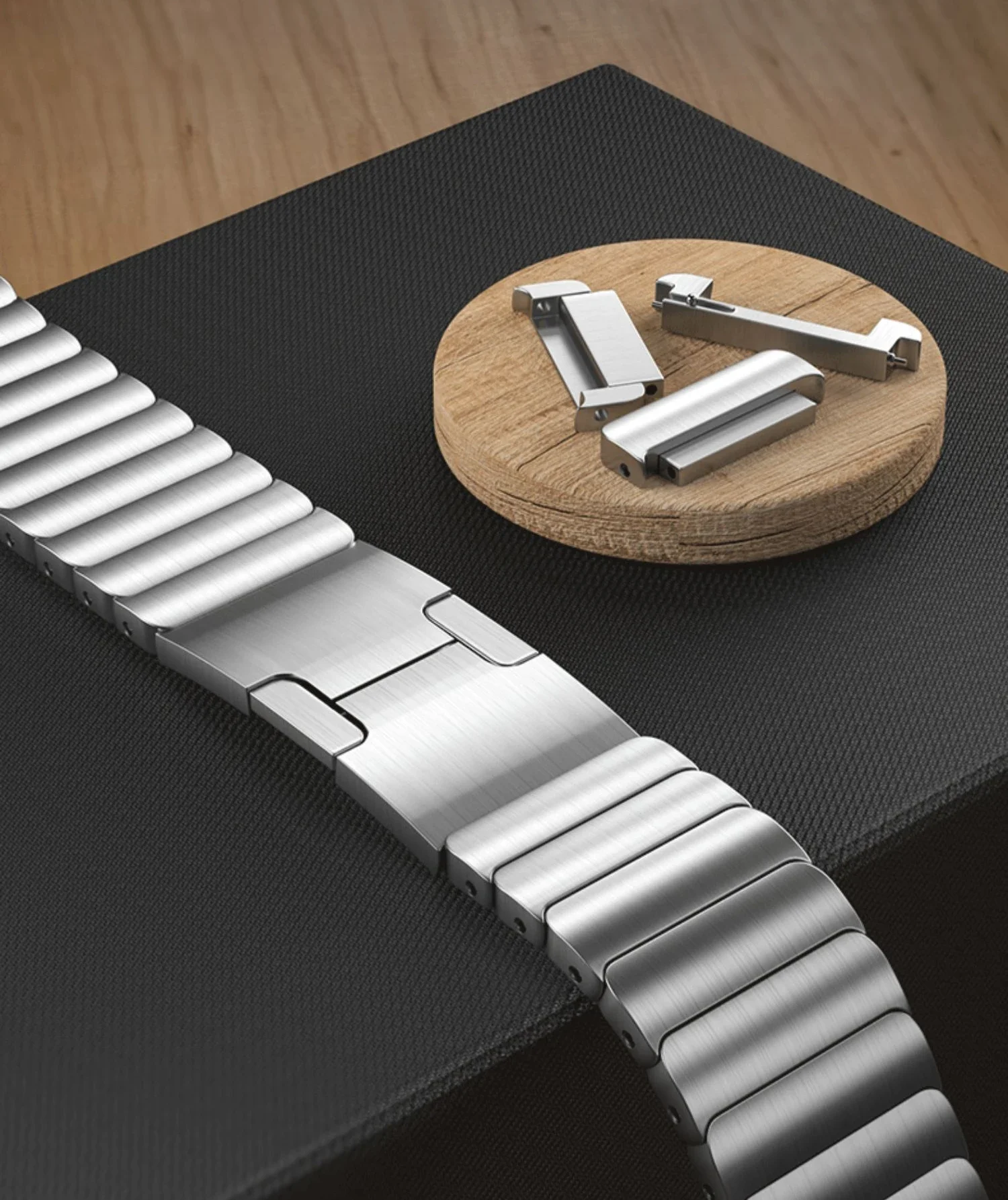 Premium 22mm Stainless Steel Metal Watch Strap – Elegant and Durable Replacement Band