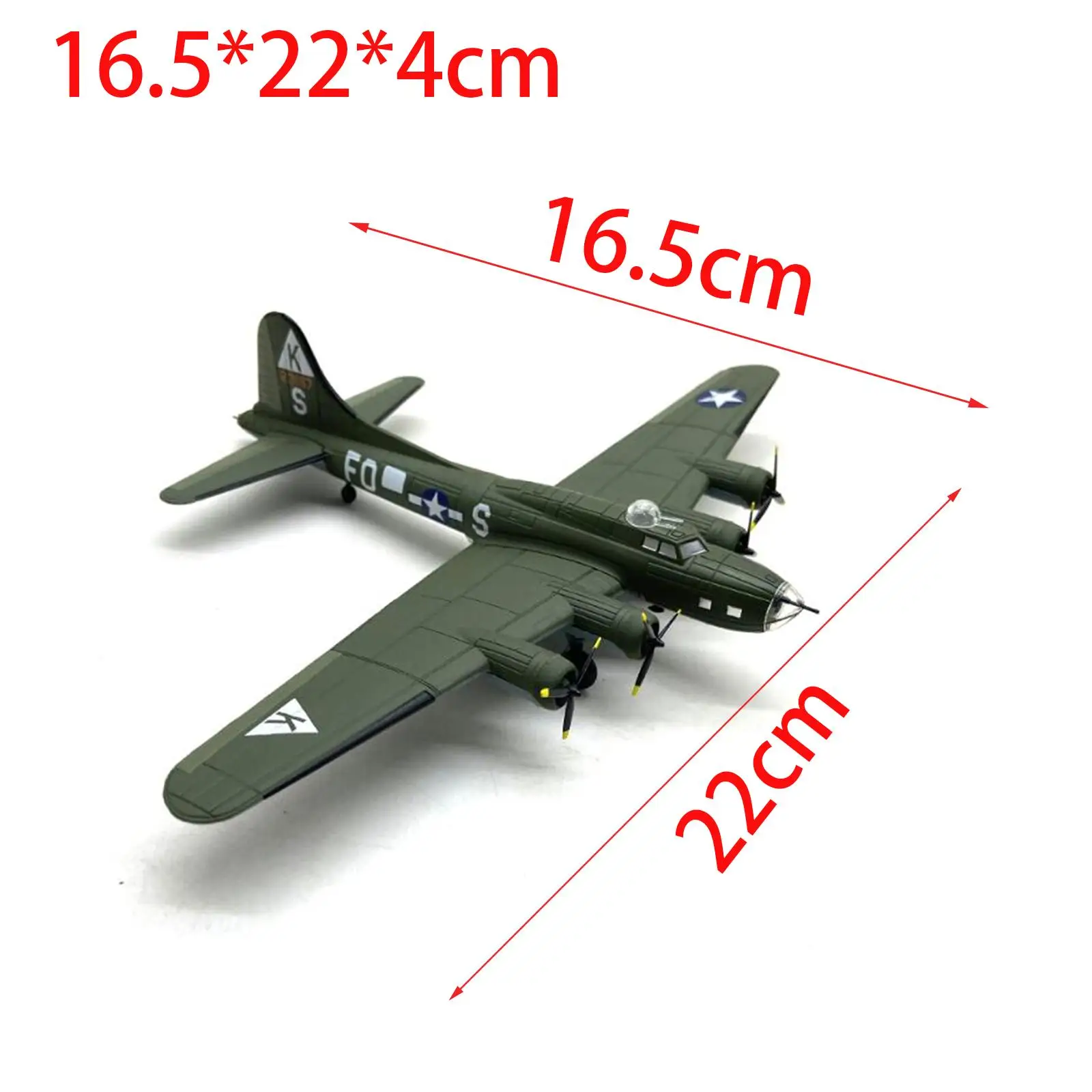 

Модель самолета US B 17 из сплава 1: 144, Профессиональная универсальная прочная Реалистичная сувенирная модель самолета