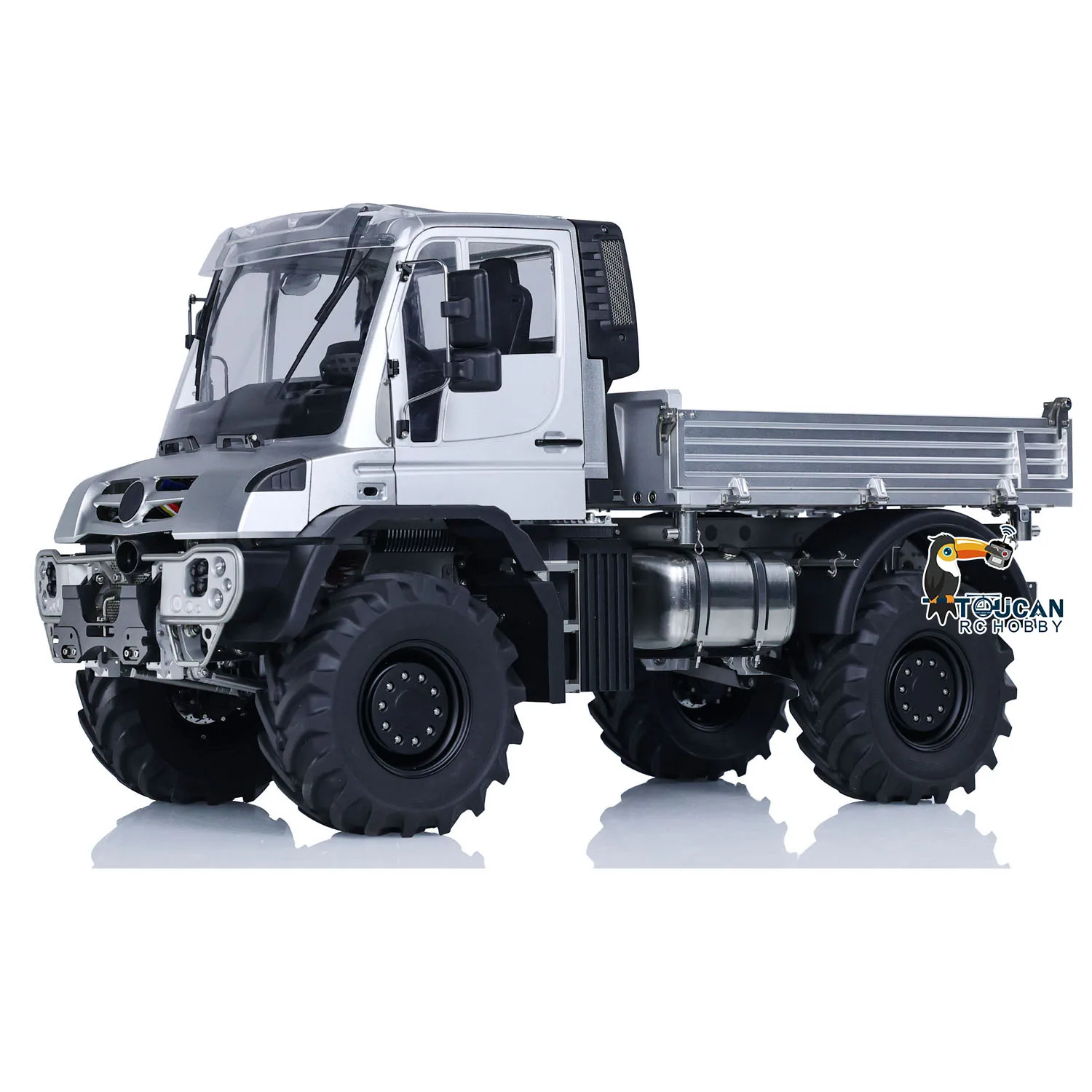 1/14 Metal U535 RC Off-road Car 4X4 Radio Control Mini Trucks Crawler Vehicle Climbing Cars Assembled 3 Speed Transmission Toys 5
