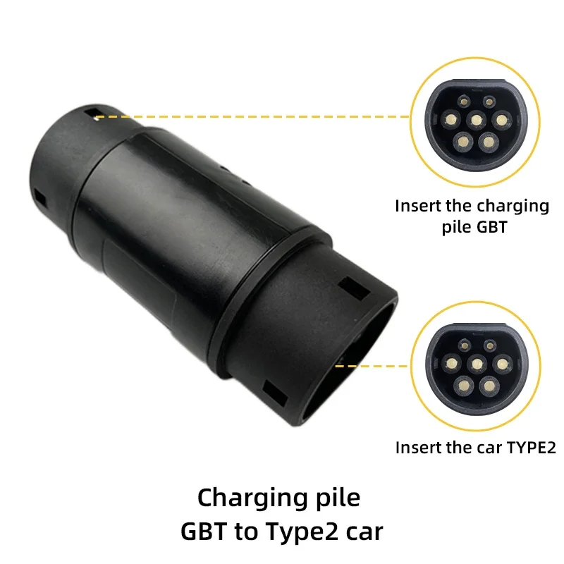 GBT to Type 2 IEC 62196 GB/T To Type 2 EV Adapter Female to Female Plug