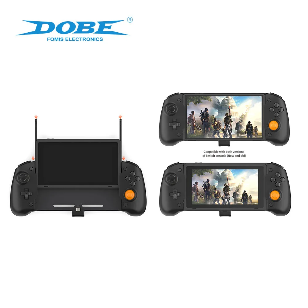 DOBE Wireless Gamepad Six-Axis Vibration Gaming Joystick for Nintendo Switch / Switch OLED Console Game Controller Grip TNS-1125