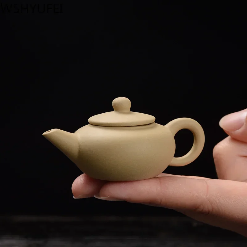 Tea Pet Ornaments Purple sand Creative trumpet Fingertip pot Tea set