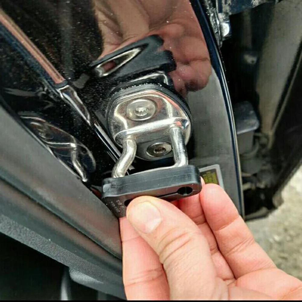 Car Sound Deadener Damper For VW Golf Polo T5 Bora Caddy Jetta Multivan Passat Scirocco Tiguan Touran Door Lock Buffer Deadening car door lock damper car sound deadener