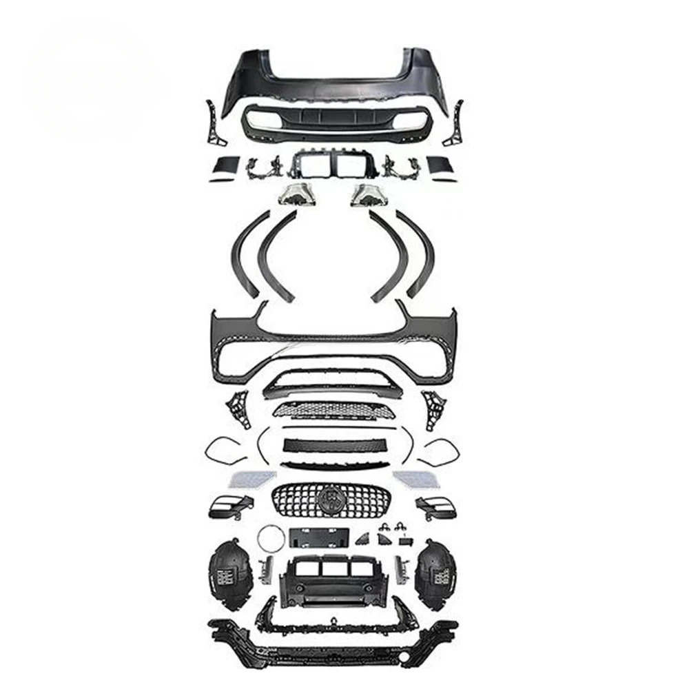 

Автомобильный бампер для Mercedes W167 V167 GLE350 GLE450 GLE53 AMG facelift GLE63 AMG