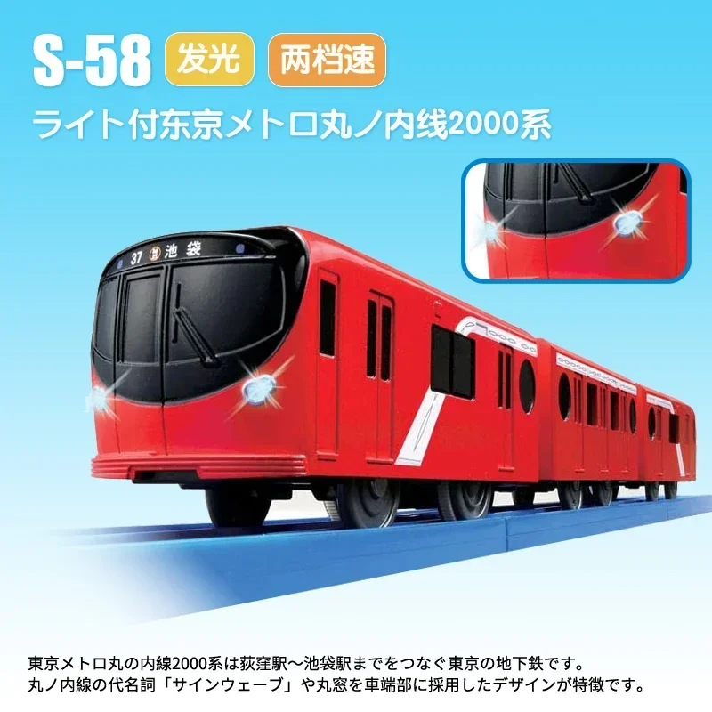 Takara Tomy Tomica Plarail Trackmaster Train Model Kit Baby Toys Hot Pop Kids Dolls Railway Motorized Locomotive Kids Toys Boys 3