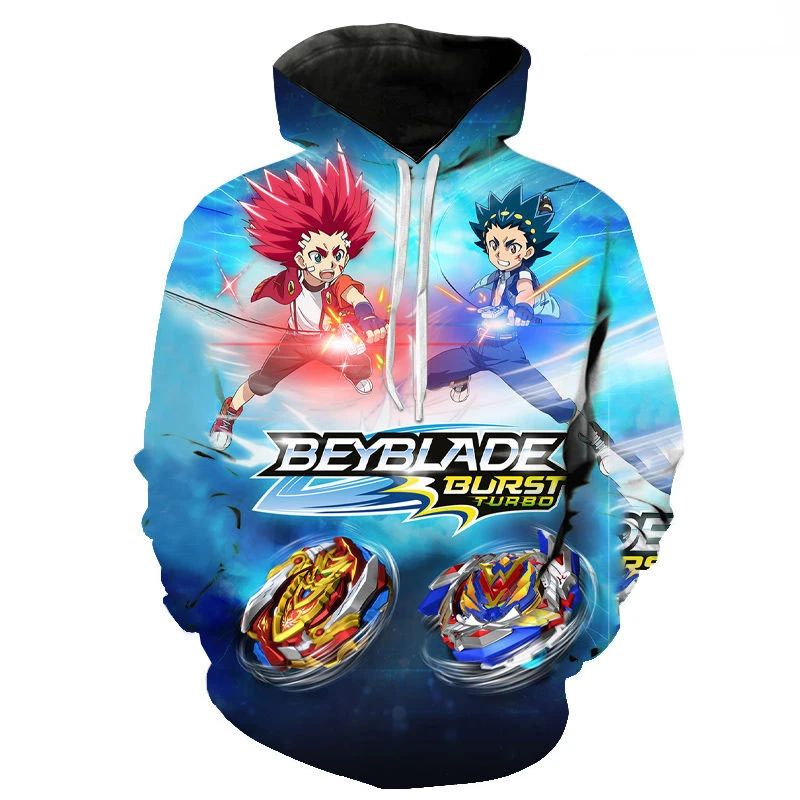 

2023 NEW Beyblade Burst 3D Printed Hoodies Men Women Children Fashion Pullover Long Sleeve Sweatshirts Clothes Coat Oversized