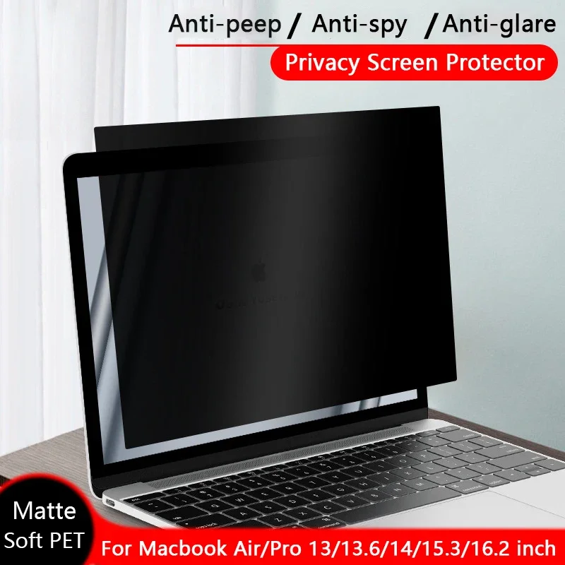 Laptop Privacy Screen Protector - Anti-Spy & Anti-Glare Privacy Filter