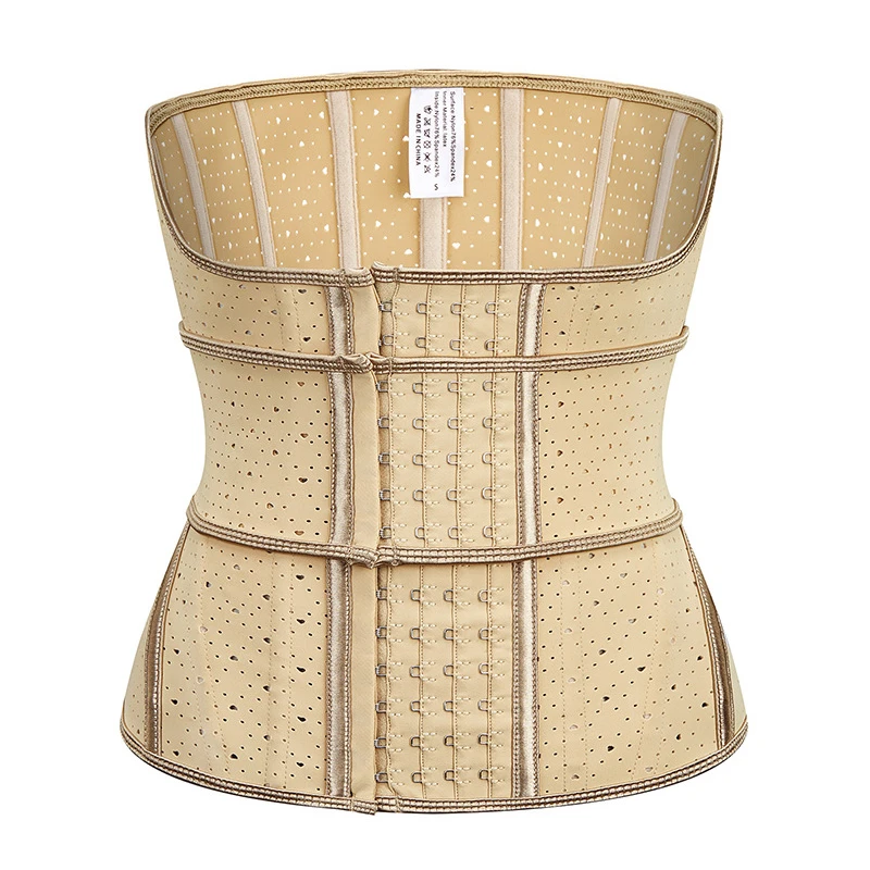 Women Latex Waist Trainer Faja Colombiana Body Shaper Corsets Cincher