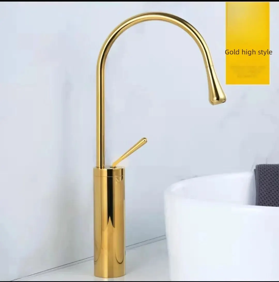 Golden high water drop