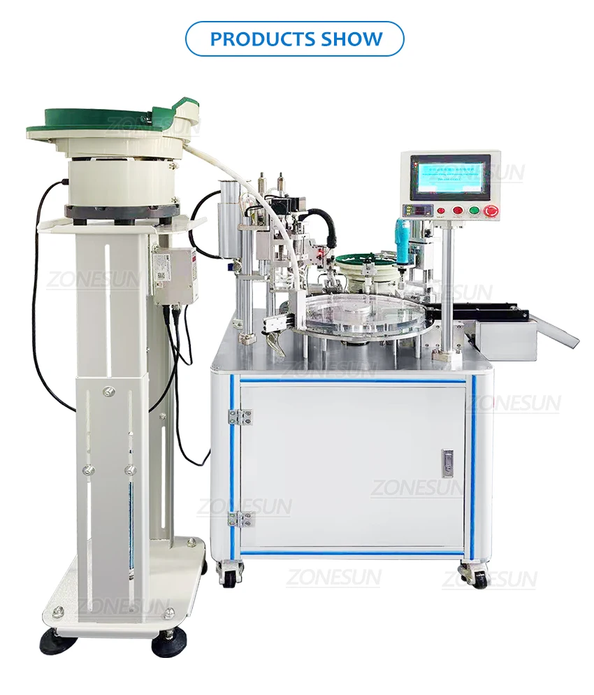 ZONESUN ZS-EL450 Automatic oil Cartridge Filling Capping Machine