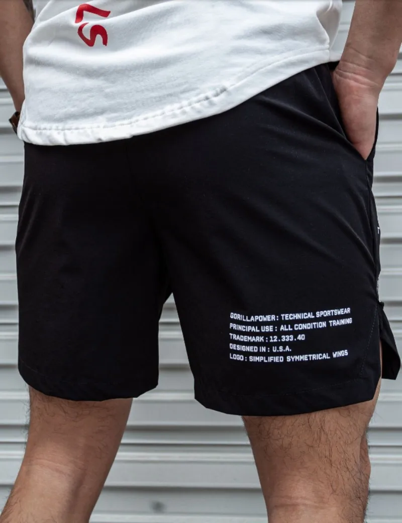 Summer new Men Light Weight Thin Short Pants Running Squat Fitness Shorts Men GYM Wear Quick-drying Beach Drawstring Shorts 6