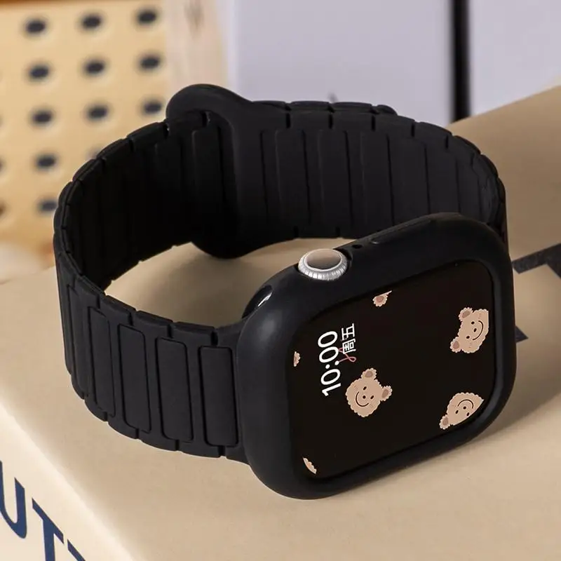 Silicone Magnetic Strap with Soft Case - Loop Wrist Bracelet