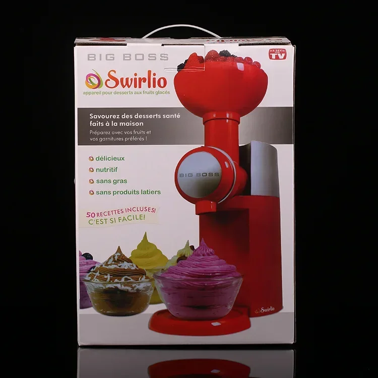 Big Boss Swirlio Automatic Frozen Fruit Dessert Machine Fruit Ice Cream Machine Maker Milkshake Machine