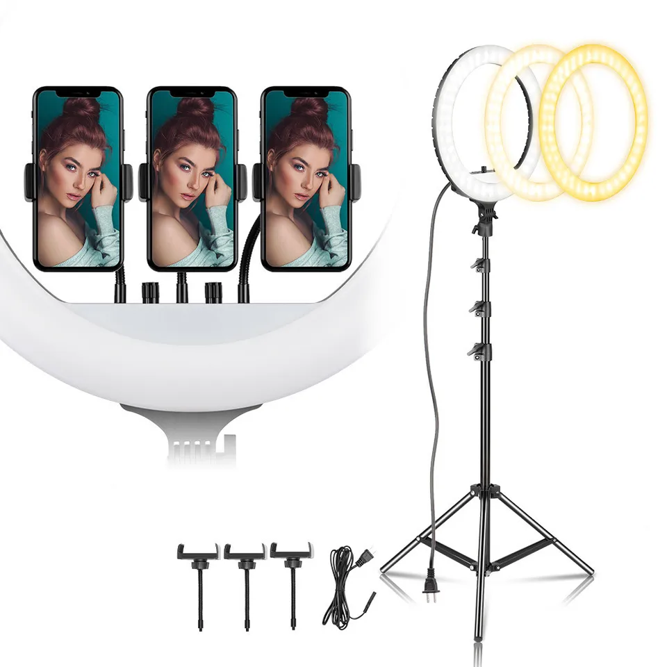 18 Inch Adjustable LED Ring Light for Photography