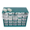 25 Multi-grid Drawer Parts Box Wall-mounted Screw Classification Component Box Tool Case electronic components Storage ToolBox 3
