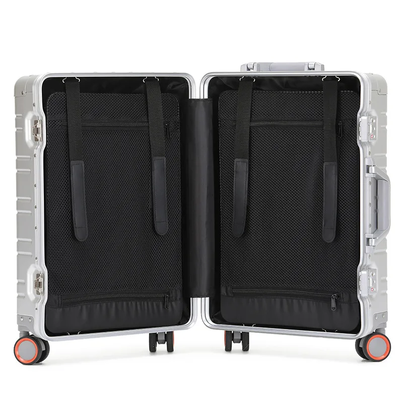 Carry-on suitcase，20 inch carrier，aluminium luggage，All aluminum magnesium alloy material，permitted to both men and women