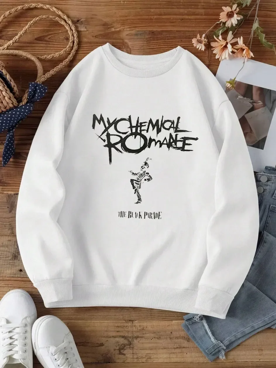 My Chemical Romance Mcr Band Printed Autumn Winter Hoodies Loose