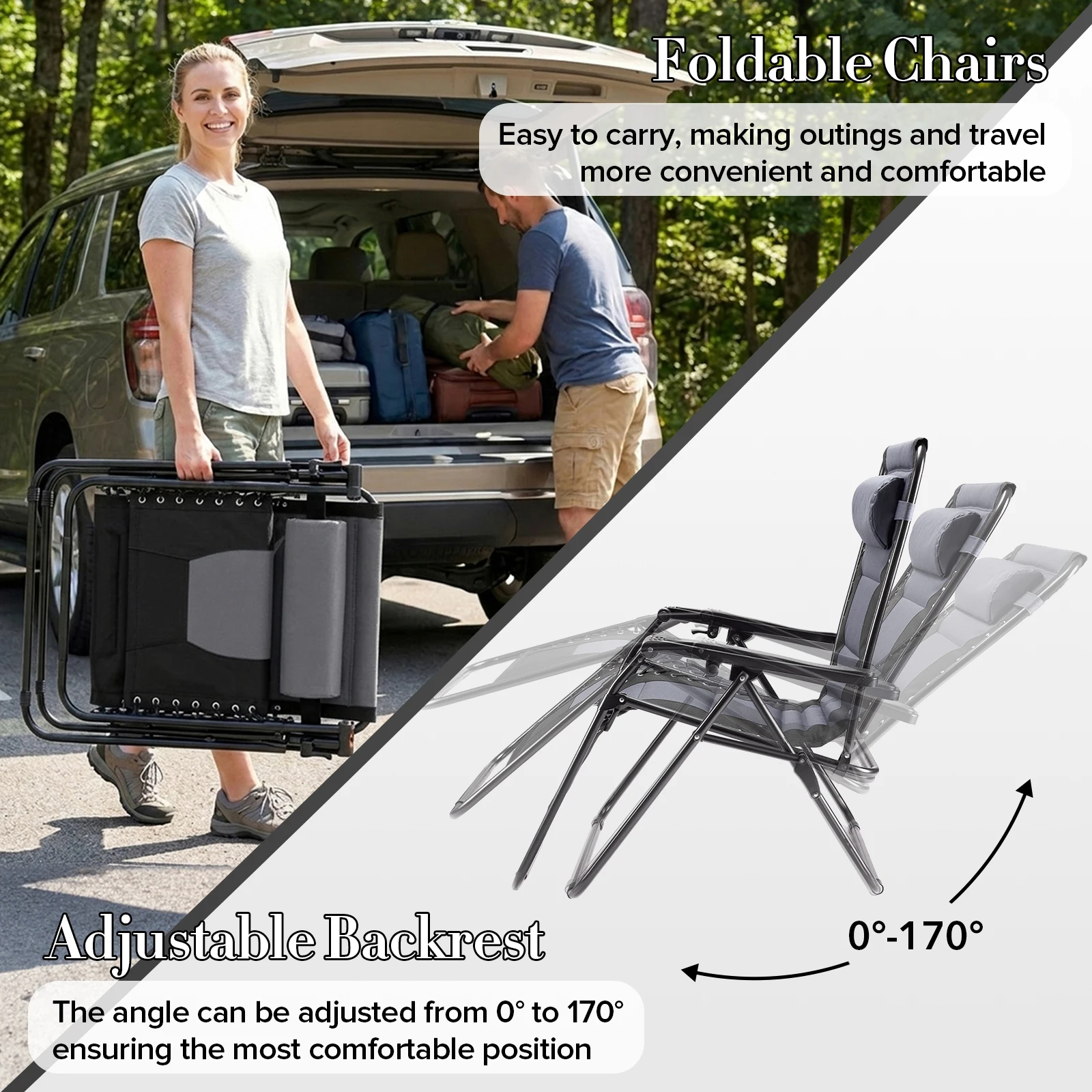 JHK Oversized Zero Gravity Reclining Chair 4